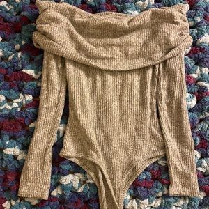 Fashion Nova Strapless Bodysuit